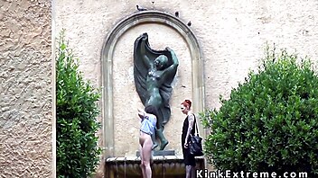 Public busty brunette, femdom public slave, femdom public bondage, busty brunette outdoor, bdsm brunette hardcore hd outdoor public, extreme slave