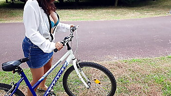 Pervert in public, public class, teen girl masturbates in public, big tits public park, pussy riding pussy