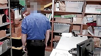 Banging officer, strip search, blowjobs redhead big cock, red head pepper hart, redhead strip fucks