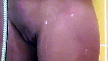 Hidden camera porno, brunette caught, camera woman, sexy brunette shower porn, amateur shower solo