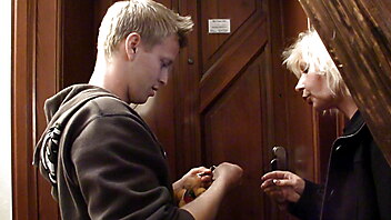 Mother and boy game, blonde granny boy, granny and girls and boy, cougar stranger, cougar riding boy