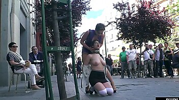 In front of people, bdsm people, dom outdoor, front of movie, fetish big ass