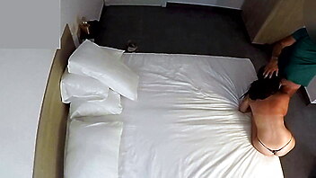 Couple caught, hiding porn, amateur couple caught, humping amateur, thong hidden