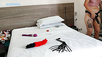 Prostata rimming, wife give husband, prostata strapon, prostata cum, hand job and rim cum