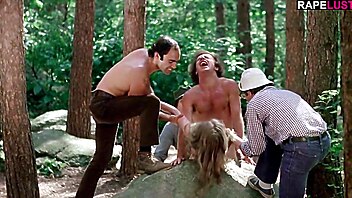 Outdoor fetish sex, gang rap, group gang sex, i spit on on you, brunette outdoor