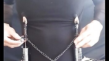Crossdresser freaks, bizarre estim, stim crossdresser, cbt and nipple torture, crossdresser nipples
