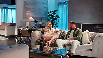 Truth or dare facial, balls cum crush, blonde dare blowjob, crushed in mouth, ball crushing handjob