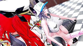 Hentai fun, work creampie, 3d porno creampie, hardcore at work, hentai 3d cumshot, futanari creampie toons