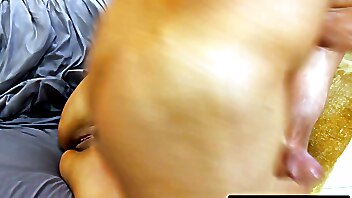 Penetration tease, teasing my friends, wife and friend handjob, his wife teasing me, devil handjob