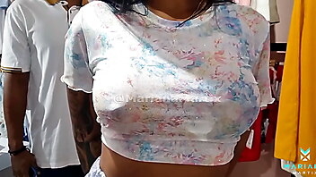 Public bbc blowjob, mariana public, latina dressing room, real public store, sex public store