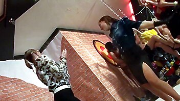 Milf group ass fucked, big tit drunk sex, group fucking whore, drunk blonde orgy, get drunk and screw
