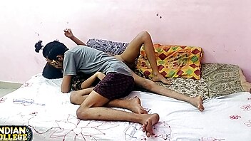 Amateur indian blowjob and anal, creampie hard sex, couple skinny teen, indian desi chick gets fucked, indian couples anal