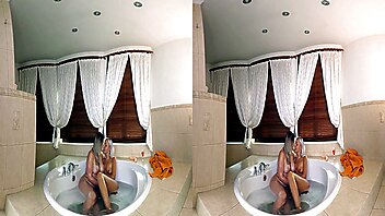 Shower toying, bbw jacuzzi, bbw lesbians toys, lesbian bbw shower, bbw licking lesbians, jacuzzi orgasm lesbians