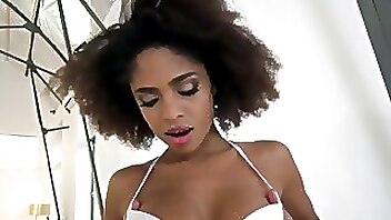 Anal babe petite, luna ebony, ebony interracial petite, interracial luna corazon, ebony gaping, love my dick
