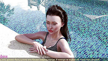 Cheating milf pool, teen sport massage, gf swimming, cheating music, pool passion