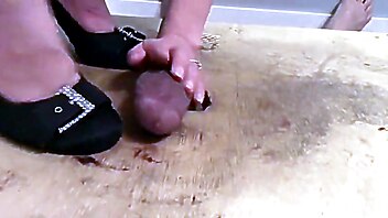 Femdom dick extreme, extreme trampling, extreme foot, amateur extreme video, cock trample extreme