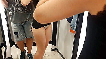 Fitting room redhead fuck, family fuck erotic, taboo family watching, wife dressing sexual, upskirt stranger