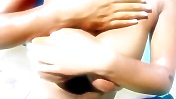Ebony near, ebony tired, near the pool, interracial big dick pool, big boobs ebony hairy